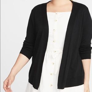 Old Navy Open Front Cardigan. DEEP JADE GREEN